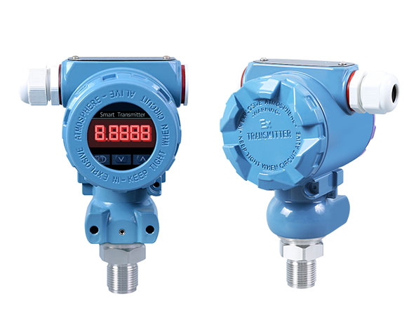 Explosion proof LCD digital pressure tra