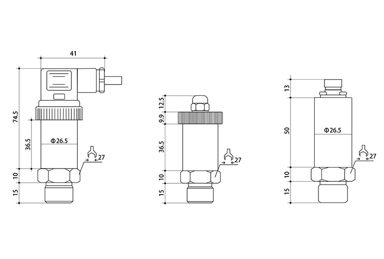 Diffuse silicon pressure transmitter(图4)