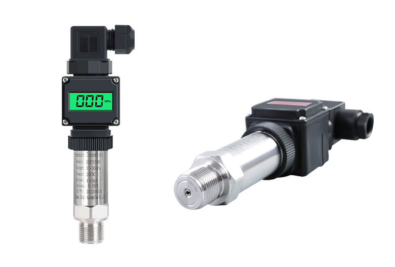 LED digital display diffused silicon pressure transmitter with(图1)