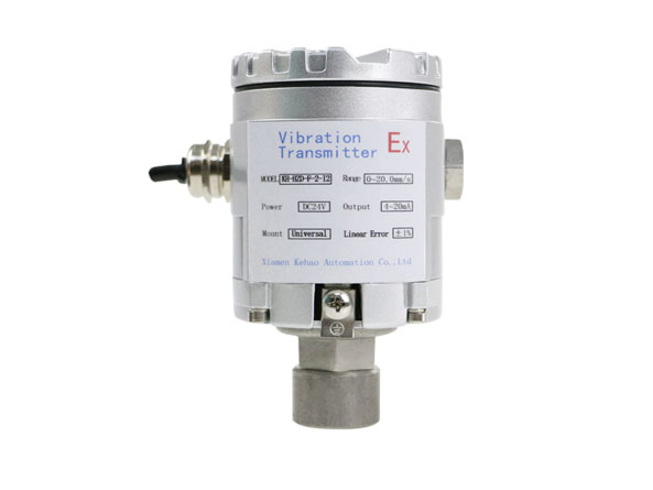 Explosion-proof motor vibration sensor